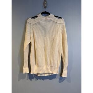 Free People Open Back Knit Sweater | Size XS